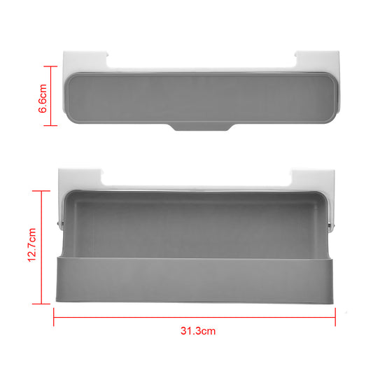 Organizador de Especias Colgante (6 Frascos) – Autoadhesivo, Sin Perforaciones