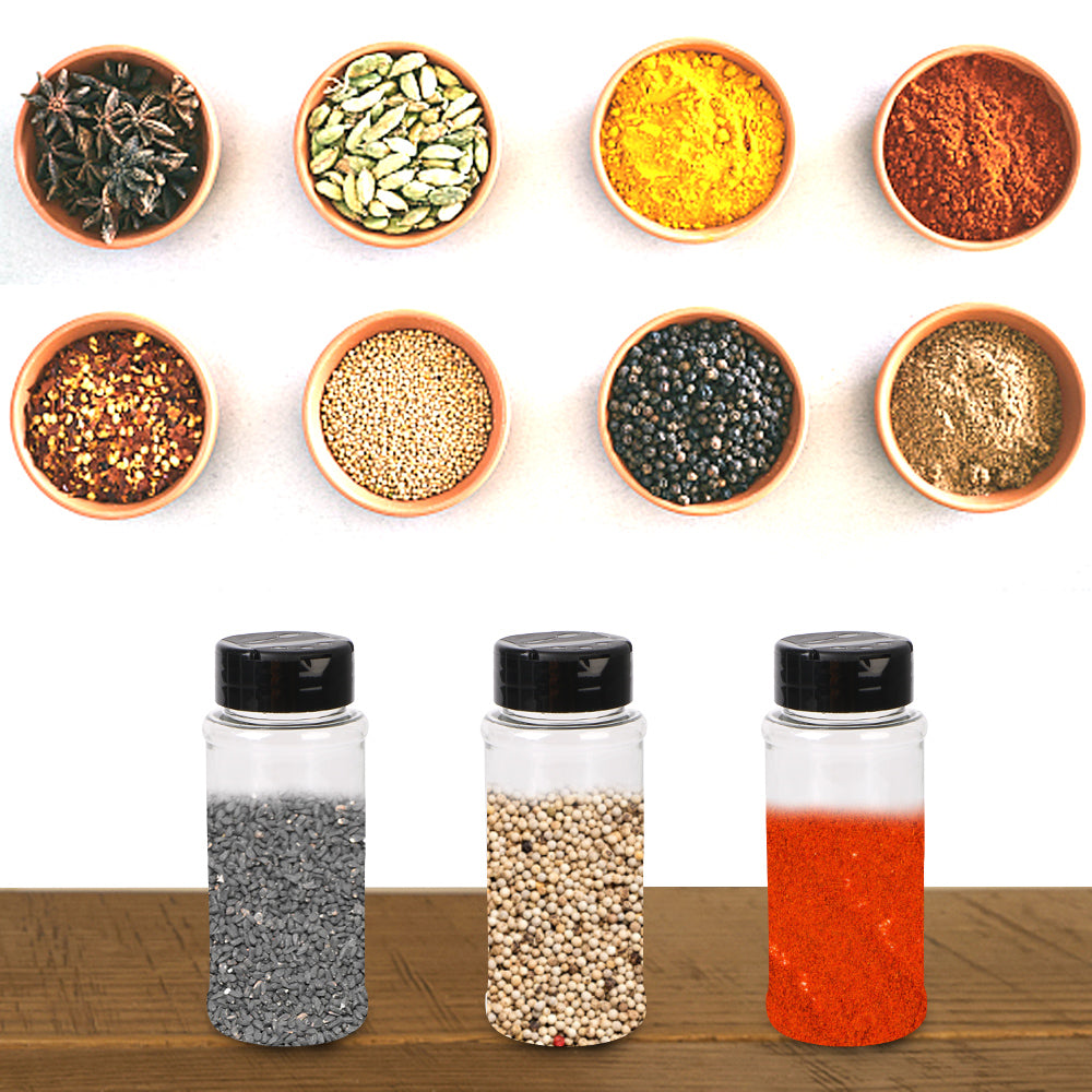 Organizador de Especias Colgante (6 Frascos) – Autoadhesivo, Sin Perforaciones